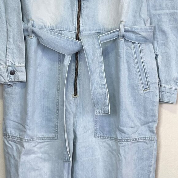 One Teaspoon Angel Claudia Overall Denim Jean Jumpsuit Small NWT - Picture 7 of 10